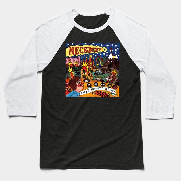 neck deep Baseball T-Shirt by shout bay_city